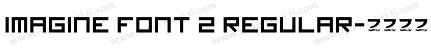 Imagine Font 2 Regular字体转换